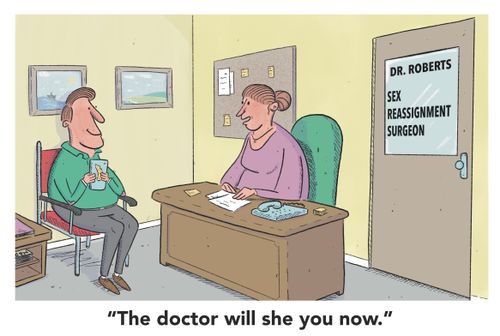 "The doctor will she you now."
