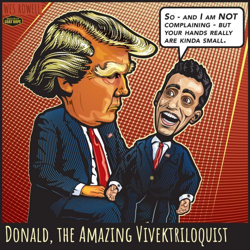 Donald, The Amazing Vivektriloquist