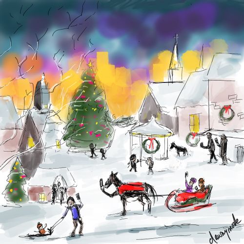 Christmas Scene