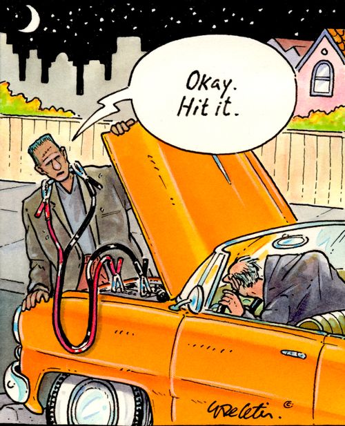 "Okay. Hit it."