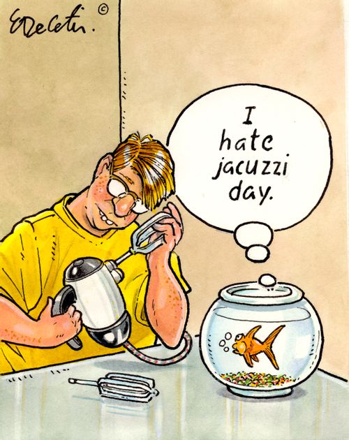 I hate jacuzzi day.