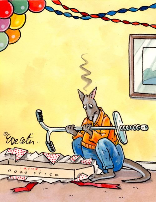 "Acme pogo stick"