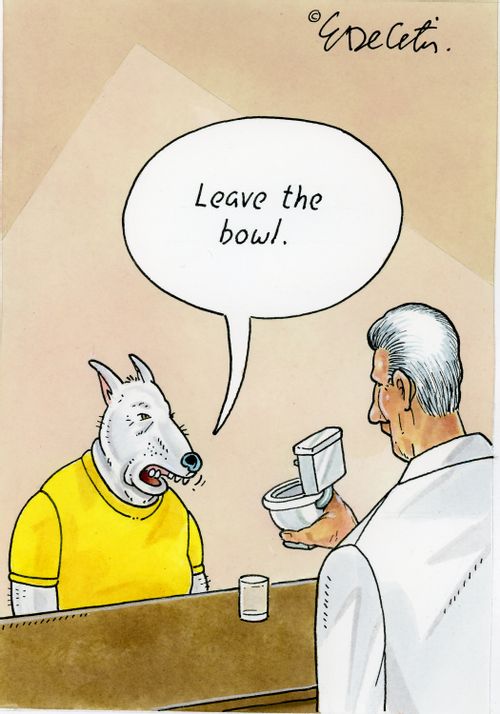 "Leave the bowl."