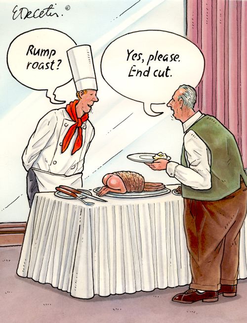 "Rump roast?"