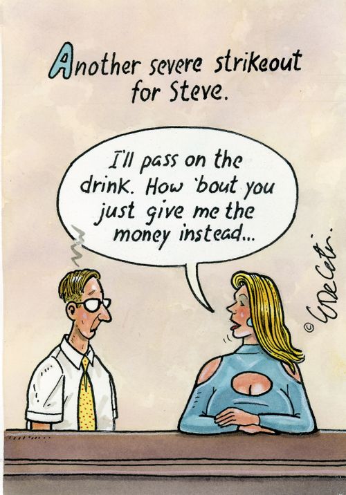 Another severe strikeout for Steve.