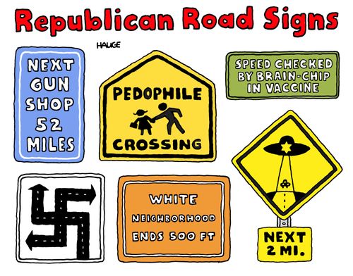 Republican Road Signs
