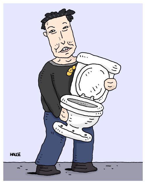 Elon Musk Toilet
