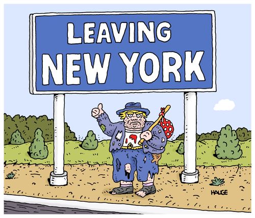 Leaving New York
