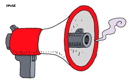 Gun Loudspeaker