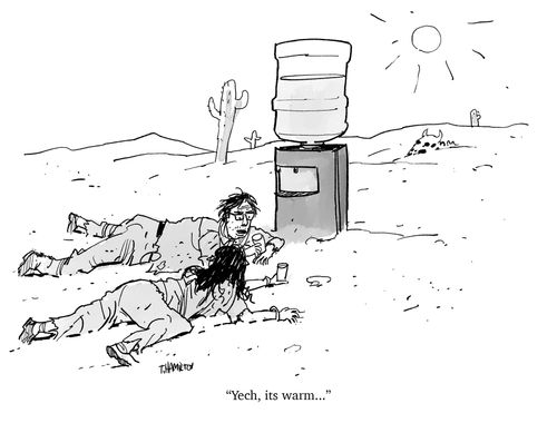 "Yeah, its warm..."