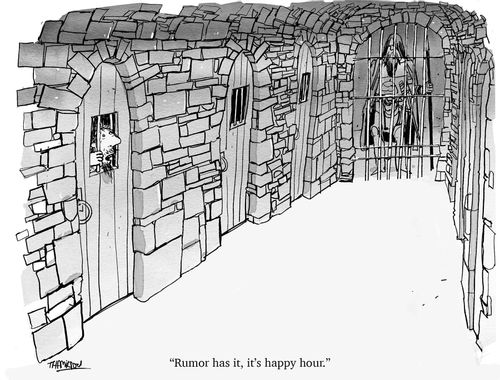“Rumor has it, it’s happy hour.”