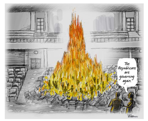 "The Republicans are governing again."