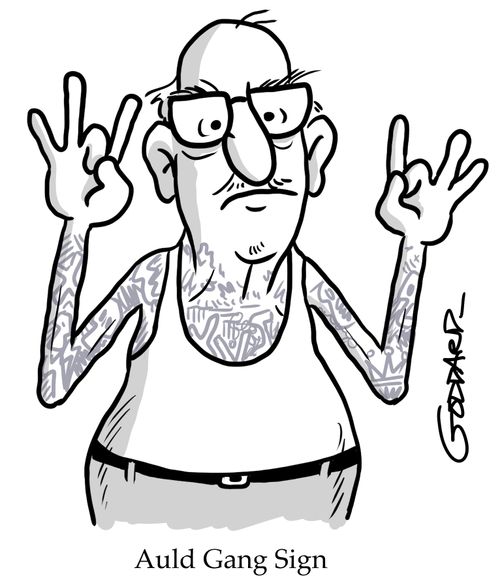 Auld Gang Sign
