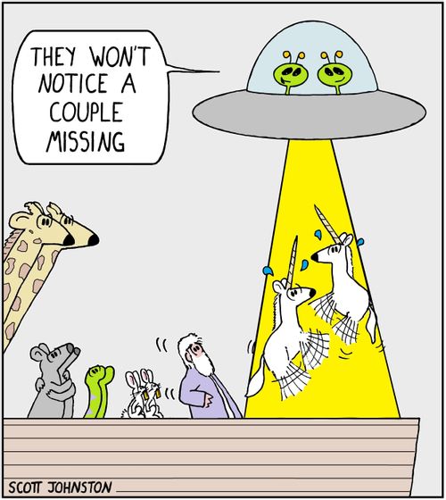 "They won't notice a couple missing."