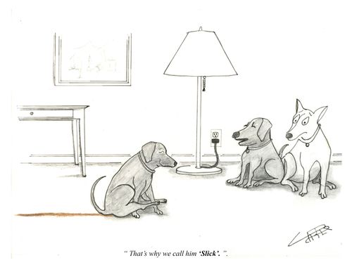 "That's why we call him 'Slick'."