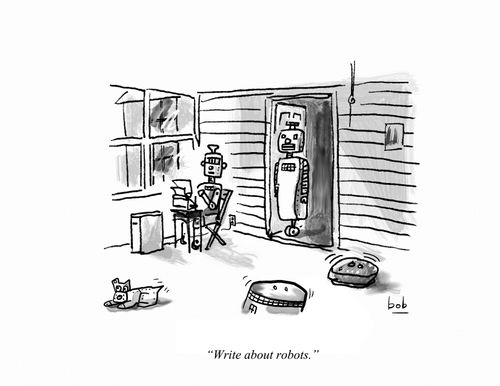 "Write about robots."
