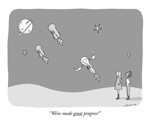 "We've made great progress!"