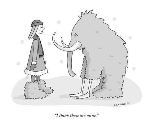 "I think those are mine."