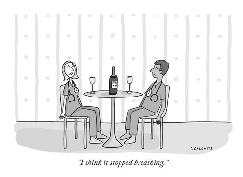 "I think it stopped breathing."