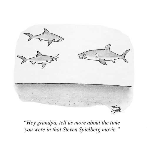"Hey grandpa, tell us more about the time you were in that Steven Spielberg movie."