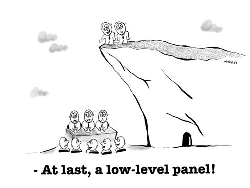 "At last, a low-level panel!"