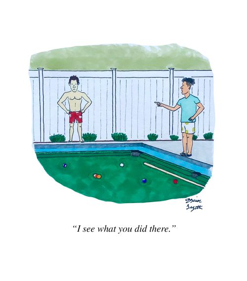 "I see what you did there."