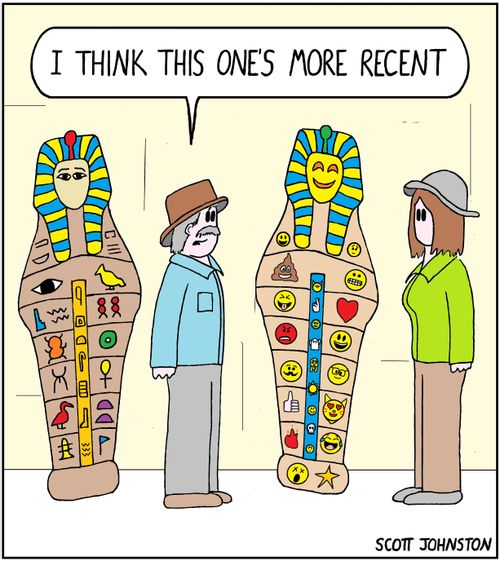 "I think this one's more recent."