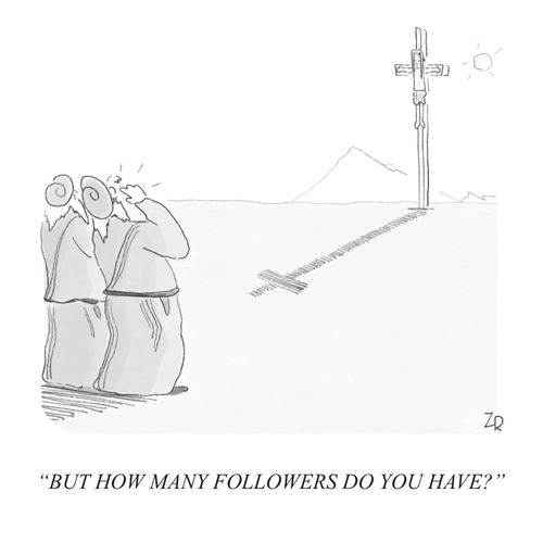 "But how many followers do you have?"