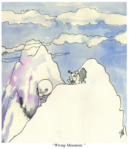 "Wrong Mountain."