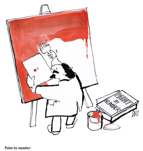 Paint by number