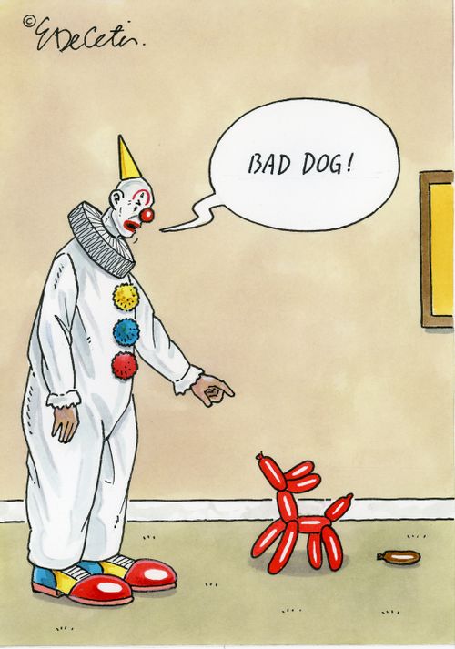 "Bad dog!"