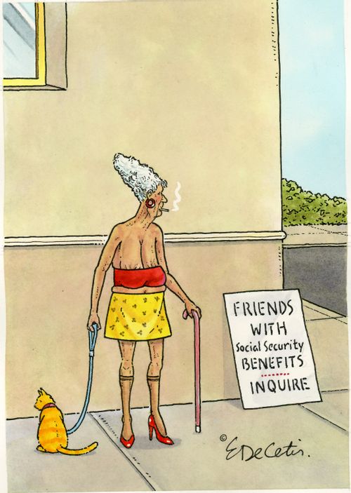 "Friends with social security benefits inquire"