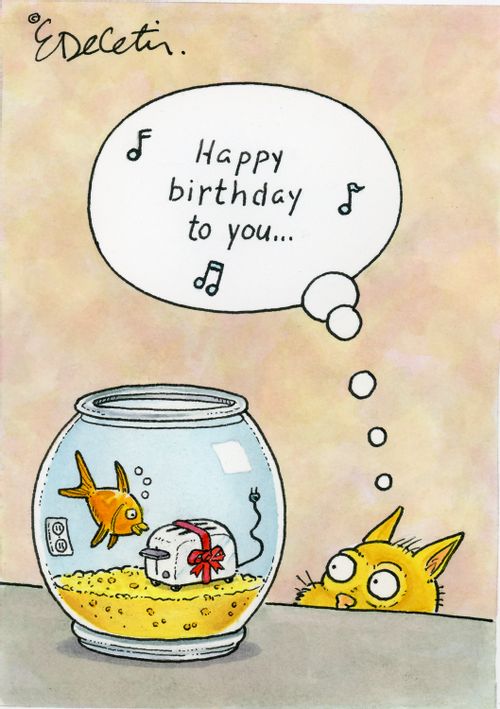 "Happy birthday to you..."