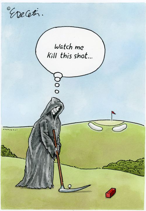 "Watch me kill this shot..."