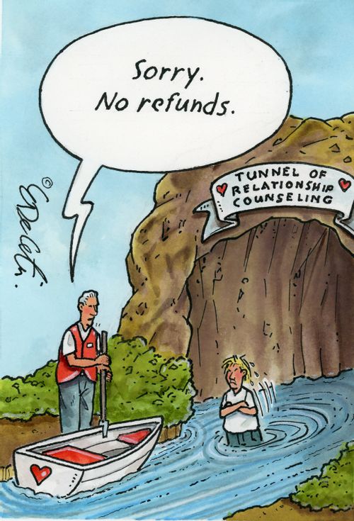 "Sorry. No refunds."