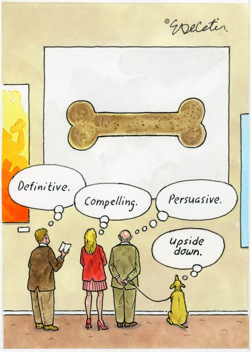 "Definitive." "Compelling." "Persuasive." "Upside down."