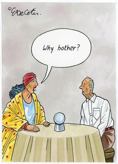 "Why bother?"