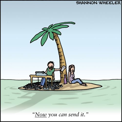"Now you can send it."