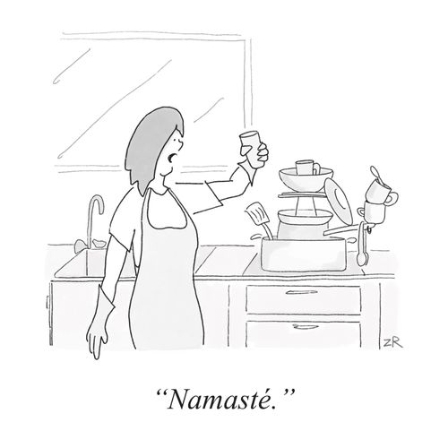 "Namaste."