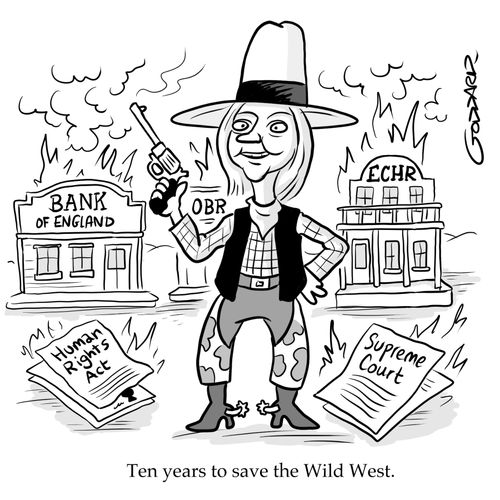 Ten Years to Save the Wild West - Liz Truss