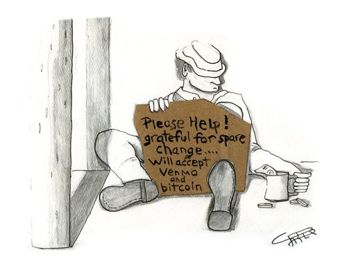 Please help! Grateful for spare change... Will accept Venmo and bitcoin.