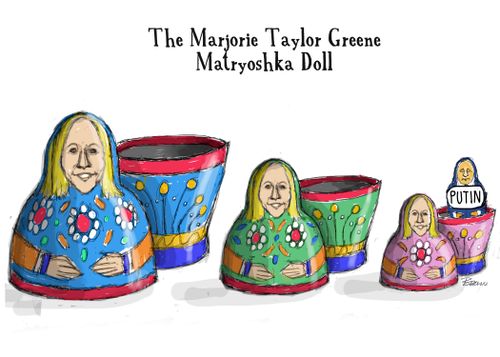 Marjorie Taylor Greene Pro-Putin Faction