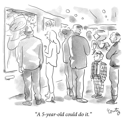 "A 5-year-old could do it."