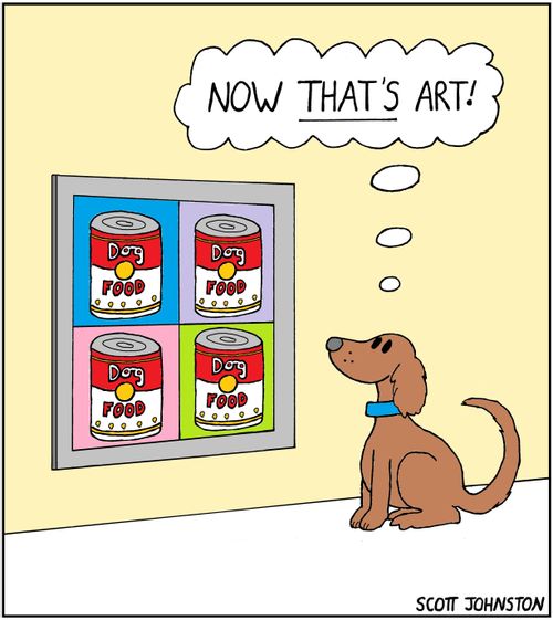 "Now that's art!"