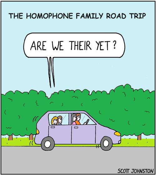 "Are we their yet?"