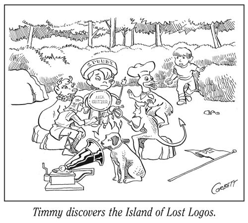 "Timmy discovers the Island of Lost Logos."
