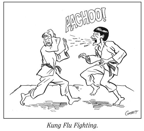 "Kung Flu Fighting."