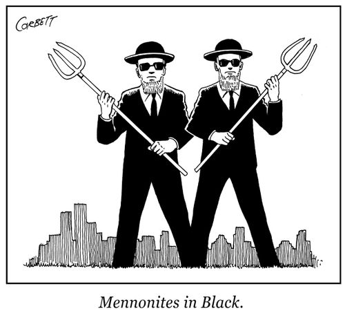 "Mennonites in Black."