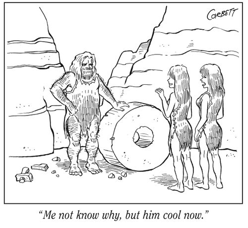"Me not know why, but him cool now."