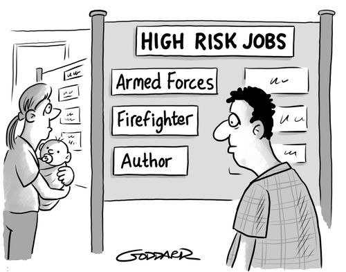 Author listed as a high risk job after Salman Rushdie attacked.